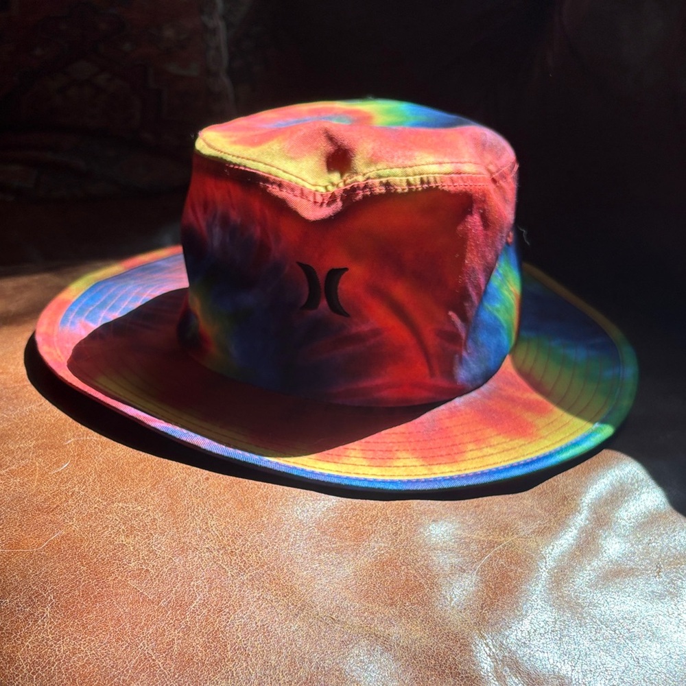 Colorful Hurley Tie-Dye Bucket Hat